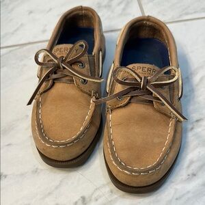 Boys Little Kids Size 11 Sperry Brown Leather Boat Shoes